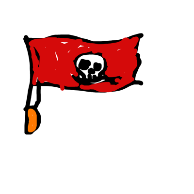 a fan drawing