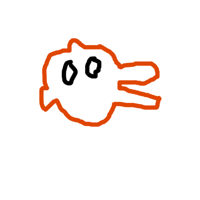 a fan drawing