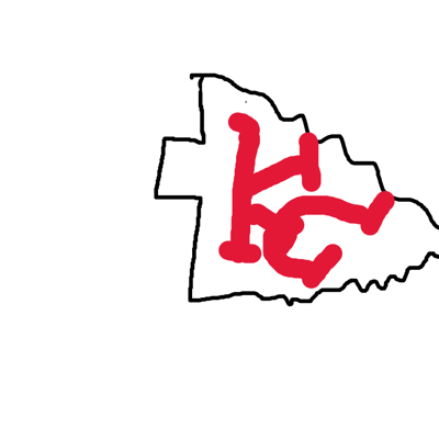 a fan drawing