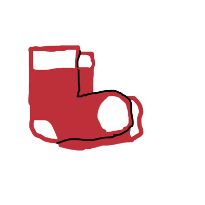 a fan drawing